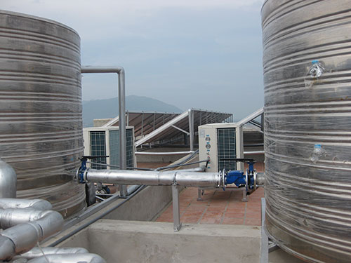 Hệ thống nước nóng NLMT công nghiệp